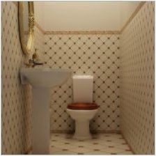 Тапети до тоалетната: ползи, недостатъци и опции за проектиране