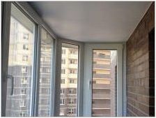 Таванът на балкона: опции за сортове и довършителни работи