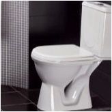 Тоалетни купи с наклонена освобождаване: сортове, съвети за избор и смляно тънкости