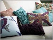 Възглавници за възглавници на дивана: Видове и дизайнерски опции