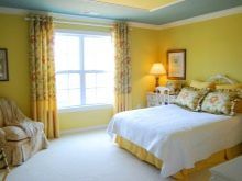 Жълта спалня: професионалисти, минуси и функции