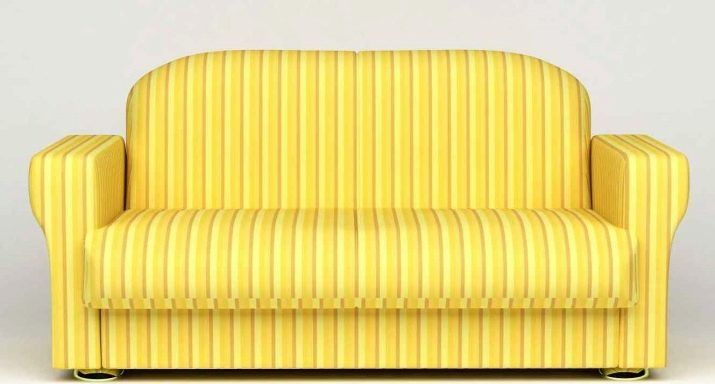 Жълти дивани: Използвайте в интериора, комбинация от цветове