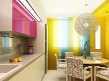 Жълти стени в кухнята: Характеристики и творчески опции