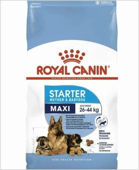 Характеристики на кучетата захранващи големи породи Royal Canin