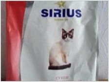 Разнообразие от фуражи за котки и котки Сириус