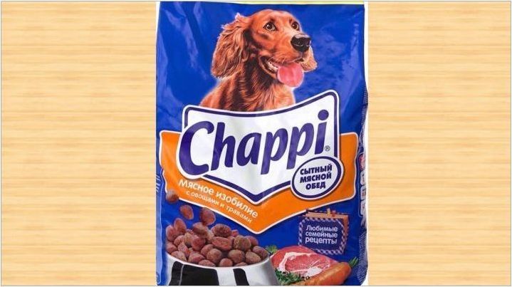Разнообразие от храна за кучета за кучета Чапи