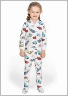 Детски пижами-гащеризон