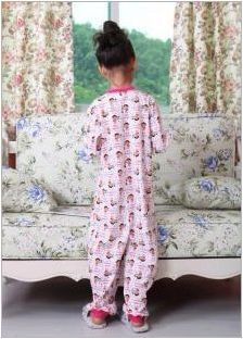 Детски пижами-гащеризон
