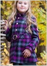 Палто за момиче есен-пружина