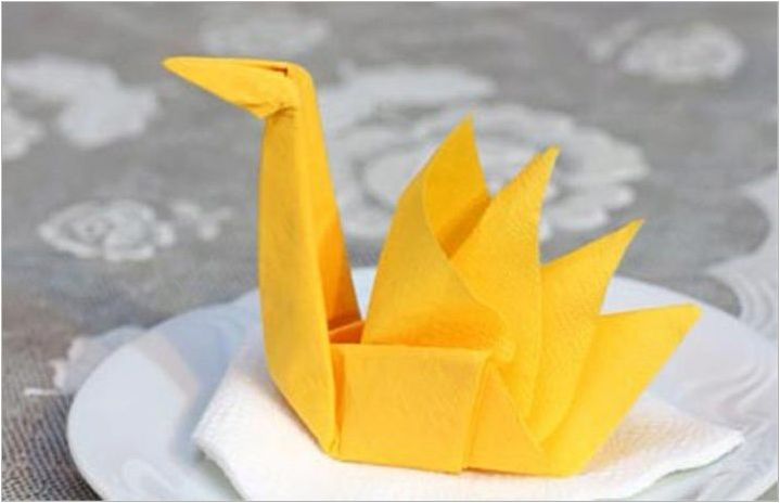 Оригами от салфетки: красиви идеи и техники