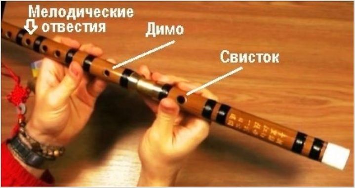 Характеристики на флейта ди (пишки)