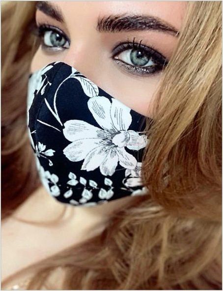 Как да декорирате защитна маска?