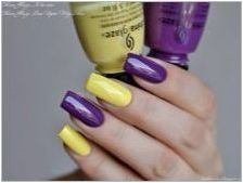 Идеи за дизайн на нокти Виолетов гел лак