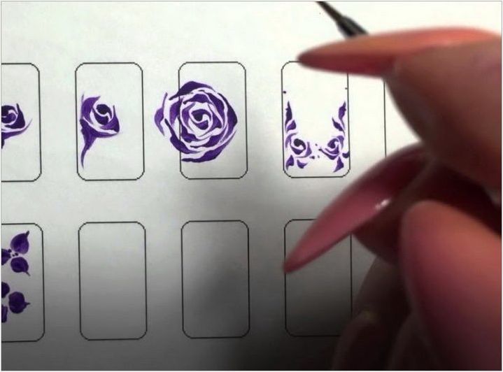 Как да нарисувате на ноктите гел лак?