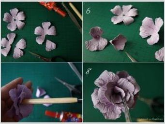 Как да направим цветя за скрапбукинг?