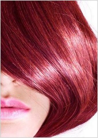 Burgundy Цвят на косата: нюанси, подбор, препоръки за оцветяване и грижа