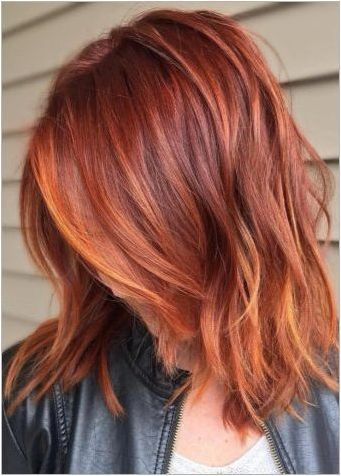 Червенокоса коса боя: палитра нюанси