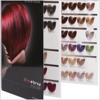 Характеристики и палитра от цветове на бои за коса INEBRYA