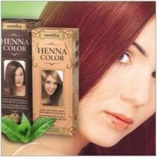 Характеристики на цвета на косата Хенна Цвят