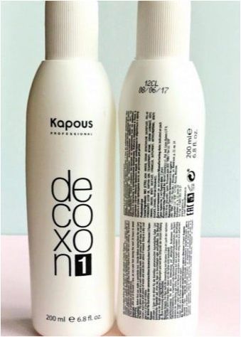 Измиване на коса Kapous: описание, плюсове и минуси, използване на правила