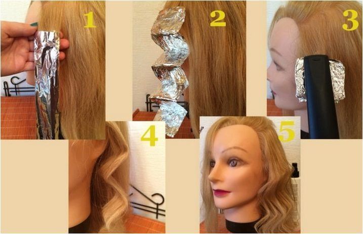 Полагане на желязо върху средна коса: функции, избор на опции, инструкции