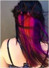 Скрита оцветяване на косата: каква е техниката на изпълнение