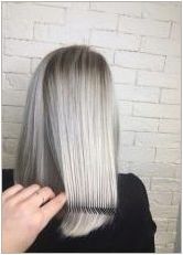 Сребърна коса Цвят: популярни нюанси и функции за оцветяване