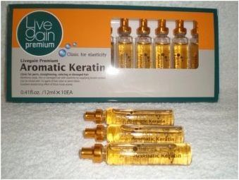 Течен косата кератин: свойства и приложение