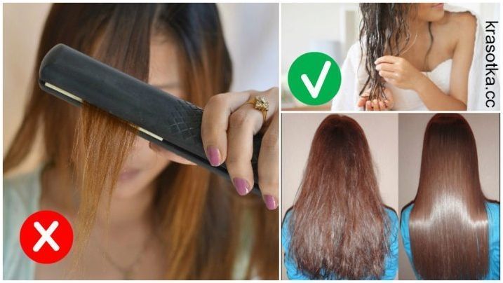 Защитни съоръжения подгъв за стайлинг на косата: видове и съвети за избор
