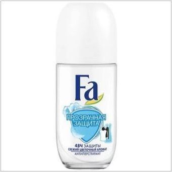 Преглед на дезодорантите Фа