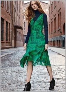Какво да носите зелена рокля и какви аксесоари да изберат?