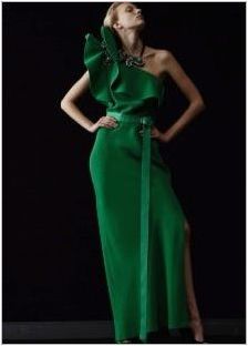 Какво да носите зелена рокля и какви аксесоари да изберат?