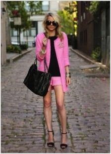 Какво да нося розово яке?