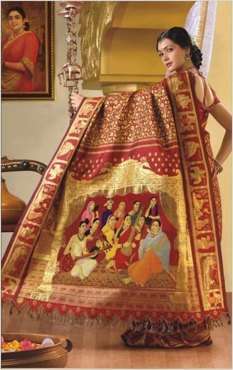 Сари - рокля на хиндуисти богини и обикновен индийски