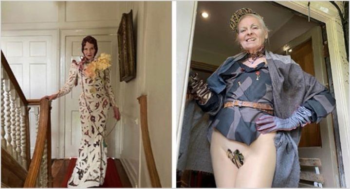 Идеална фигура и франк рокли: как изглежда 80-годишният Вивин Уестууд