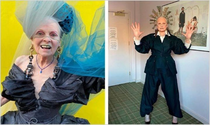 Идеална фигура и франк рокли: как изглежда 80-годишният Вивин Уестууд