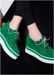 Зелени обувки