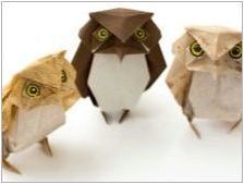 Асамблеята на оригами под формата на сови