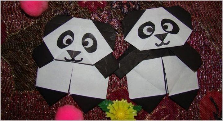 Как да направим оригами под формата на панда?