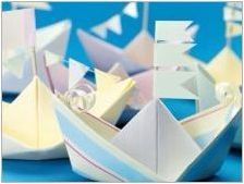 Как да направите оригами под формата на параход?