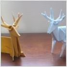 Как мога да добавя оригами под формата на елен?