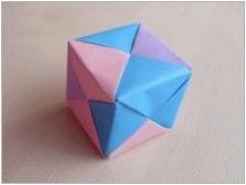 Куб в оригами