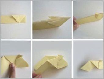 Ние правим оригами под формата на тигър
