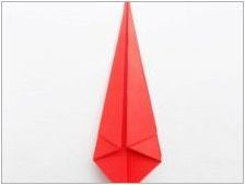 Оригами под формата на космическа ракета за деца