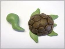 Как да изваяш костенурките от пластилин?