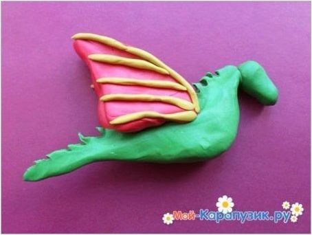 Как да си направим дракон от пластилин?