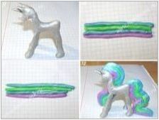 Как мога да направя пони от пластилин?