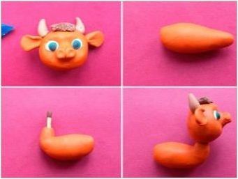 Как можете да направите бик от пластилин?