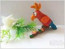Как можете да направите папагал от пластилин?