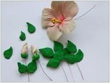 Лепински цветя от пластилин